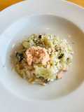 Risotto al salmone