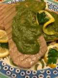 Yellowfin Ahi Tuna With Asparagus Sauce