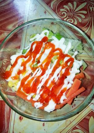 Foto resep Salad sayur blansir sederhana