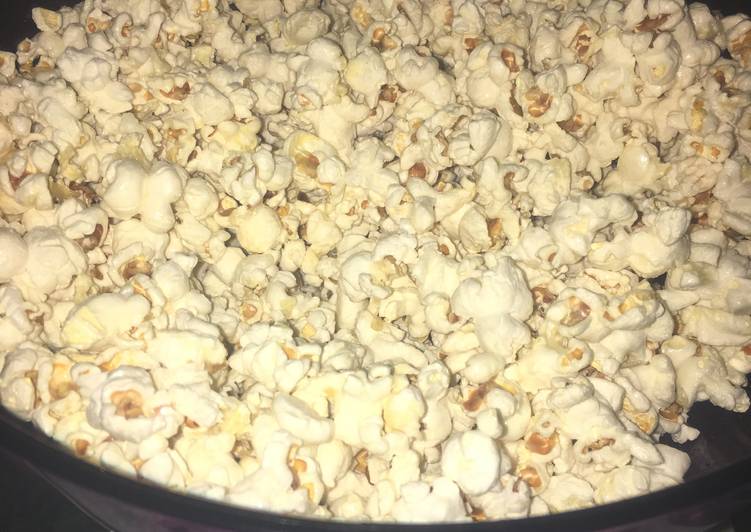 Simple Way to Prepare Homemade Cinema Sweet Popcorn