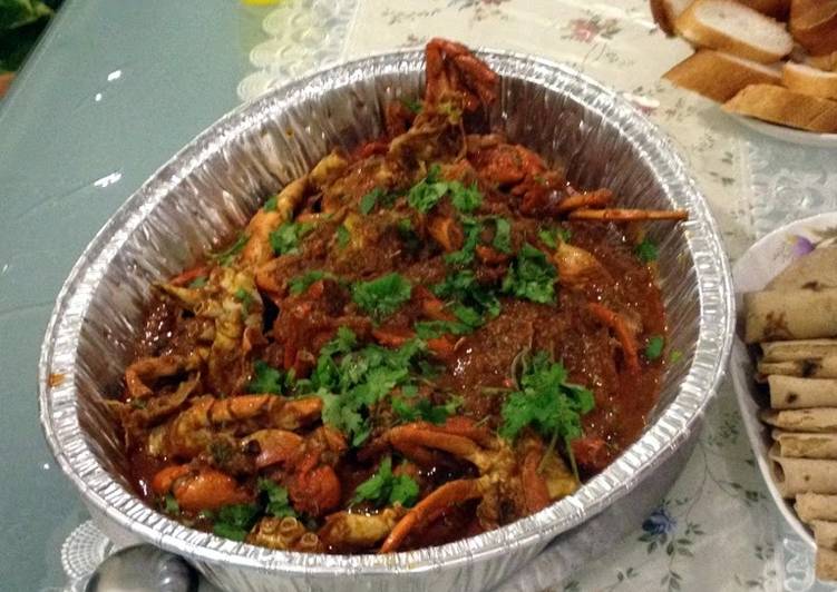 Recipe of Super Quick Homemade Mama Mary’s Chili crabs
