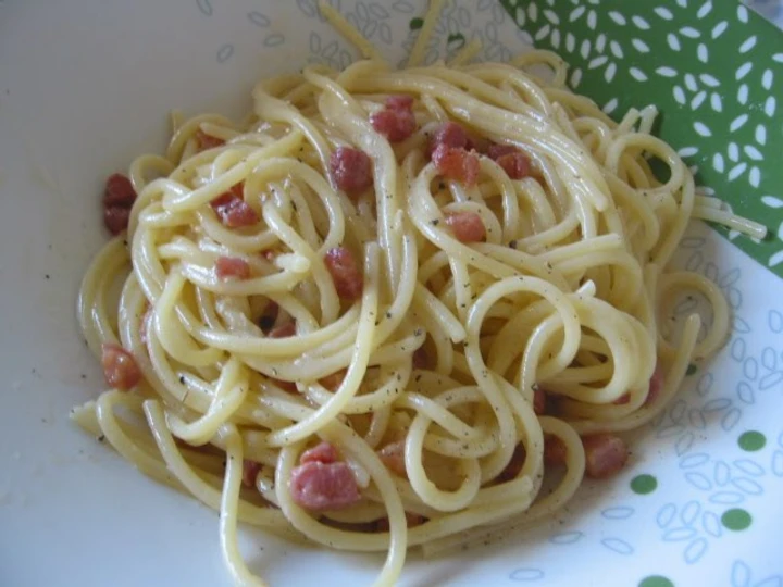 Recipe From Italy: Easy Pasta Carbonara the So Delicious Appealing