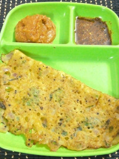 மக்காச்சோளம் மாவு டோஸ் / கார்ன் மாவு தோசை செய்முறை முக்கிய புகைப்படம்