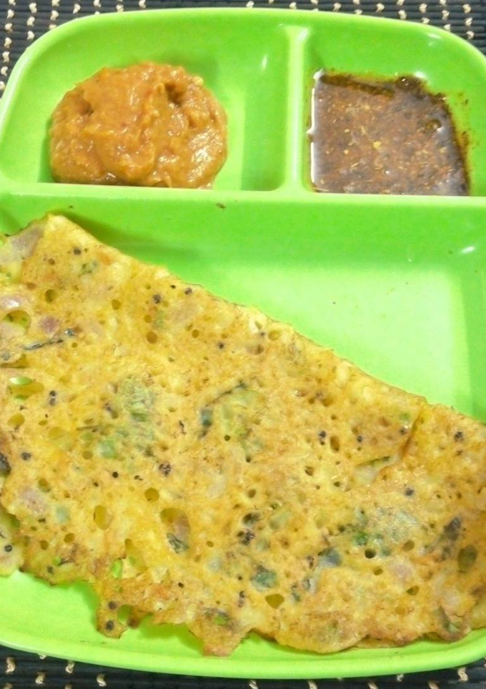 மக்காச்சோளம் மாவு டோஸ் / கார்ன் மாவு தோசை செய்முறை முக்கிய புகைப்படம்