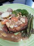 Fish Fillet with Lime & Garlic Butter Sauce