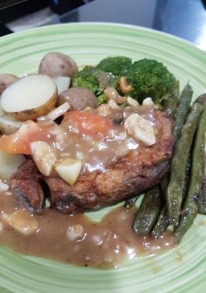 A picture of Fish Fillet with Lime & Garlic Butter Sauce.