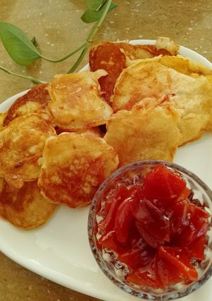 عکسی از دستور پنکیک ساده با به
