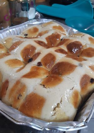 A picture of Ama-Easter Buns - Easter Buns - Paasbolletjies.