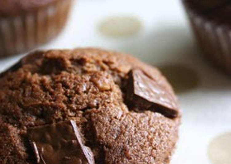 chocolate muffins recipe main photo