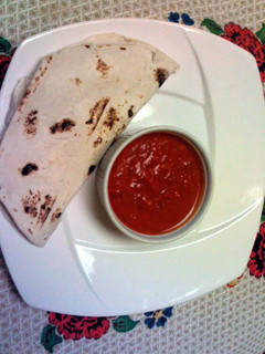 A picture of Red Chile sauce or red chile Con Carne.