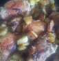 Easy Way Make Pan fried chicken and garlic potatoes the Delicious Tasty