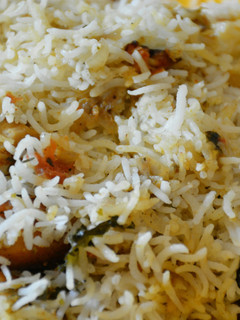 A picture of Mutton Dum Biryani.