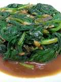 Stir Fry Yam Leaf