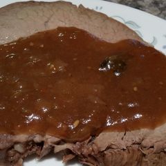 A picture of Jason's Pot roast.
