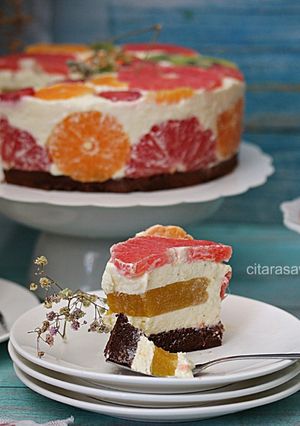 Gambar Citrus Cheese Cake