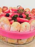 Charlotte de frutillas