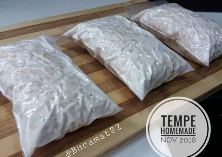 Resep "tempe homemade" yang Enak