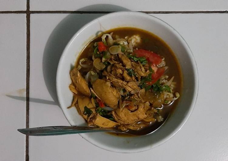 Rawon ayam simple