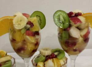 صورة لوصفة طريقة عمل سلطة فواكه