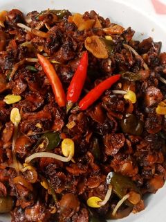 Foto resep Oseng kerang cabe ijo
