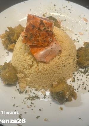 Une photo de Poisson et accompagnement