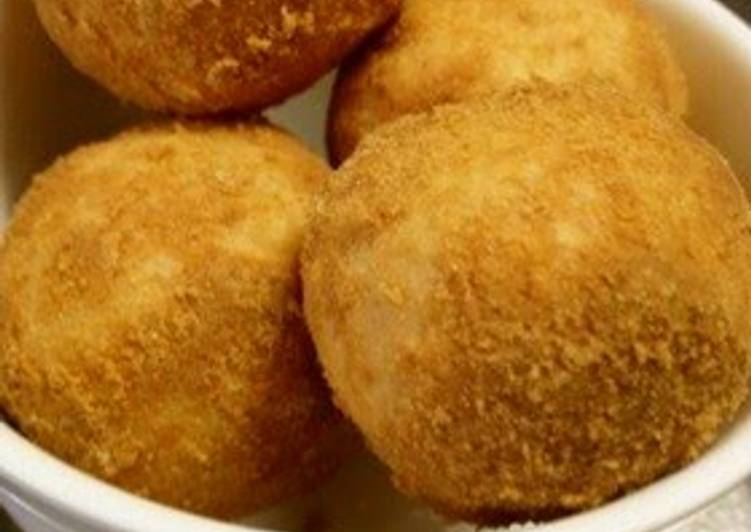 Brown Sugar and Kinako Tofu Donuts Made with Joshinko Brown Sugar and Kinako Tofu Donuts Made with Joshinko