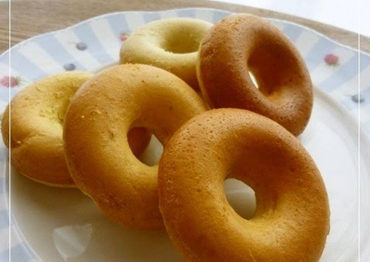 Easiest Way to Make Ultimate Baked Donuts Made with Rice Flour &amp; Bananas