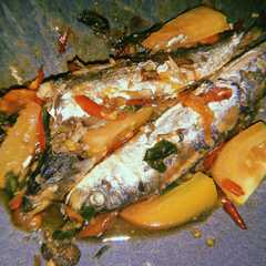 รูปของ Ikan Keranjang Cabe Tomat