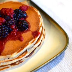 A picture of Fantastic Whole Wheat Pancakes.