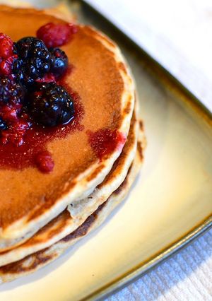 A picture of Fantastic Whole Wheat Pancakes.