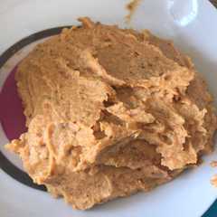 Una foto de Hummus a mi manera