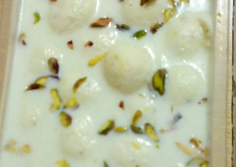 Recipe of Yummy Ras malai By Nancy