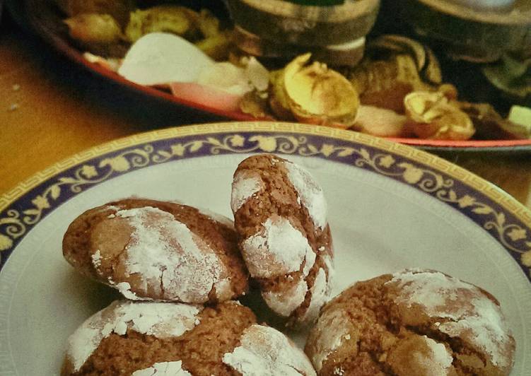 Recipe of Homemade Chocolate Amaretti