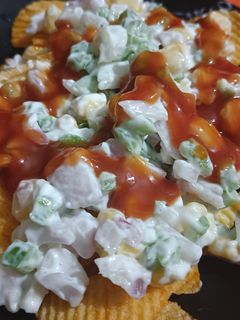 চিপস চাট (chips chaat recipe in Bengali) রেসিপির প্রধান ছবি