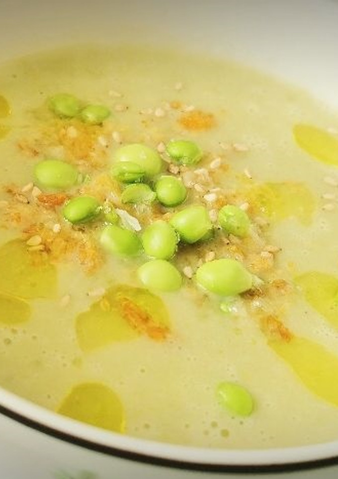 Una foto de Crema de  Tirabeques