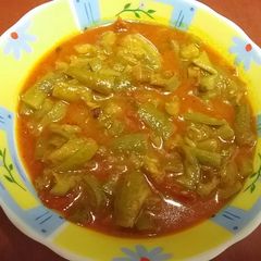 A picture of Rasili tori ki simple c sabji 😊😊😊.