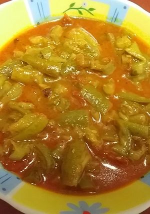 A picture of Rasili tori ki simple c sabji 😊😊😊.