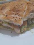 Mega serranito en pan turco