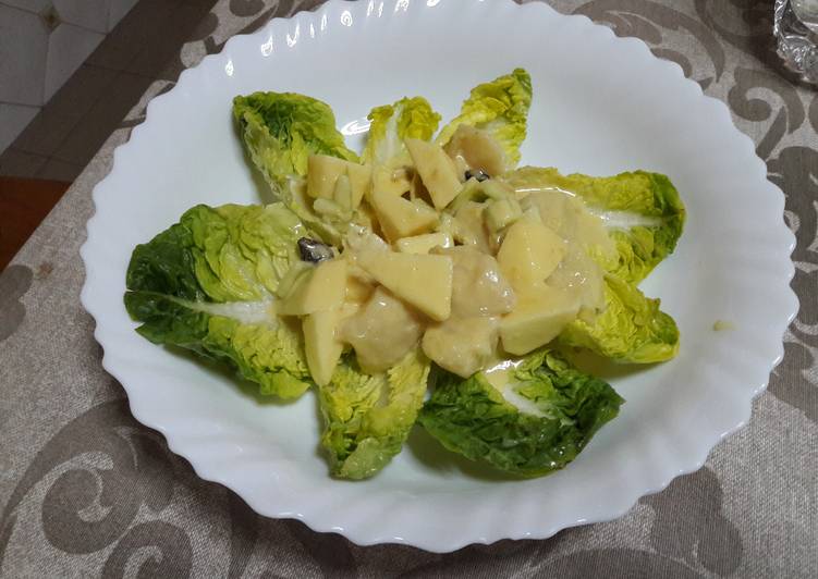 🇺🇸“Ensalada waldorf” americana vegana 🥗