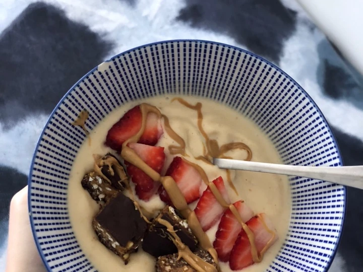 Easy Way Prepare Desert smoothie bowl the Delicious Can spoil the tongue