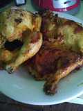Pollo horneado