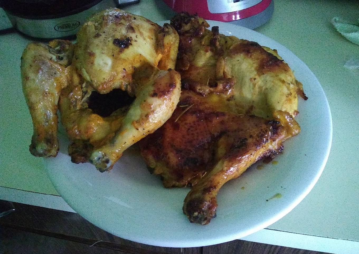 Pollo horneado