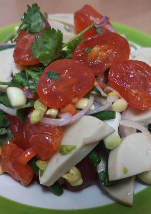 รูปของ ยำหมูยอ ไข่แดงเค็ม