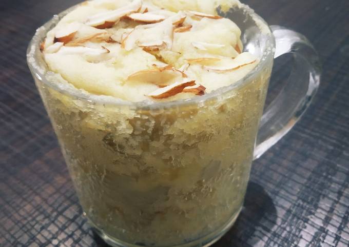 Steps to Prepare Super Quick Homemade Vanilla mug cake