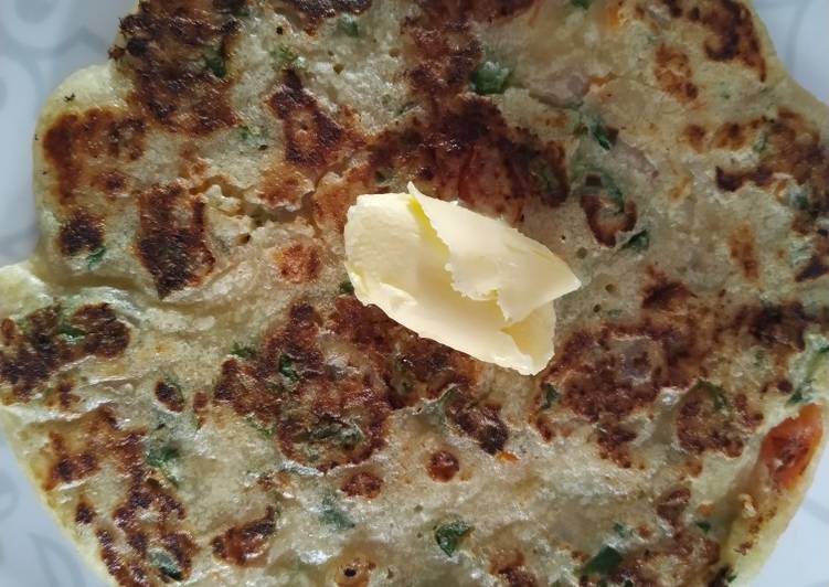 Steps to Prepare Perfect Bread uttapam Recipe