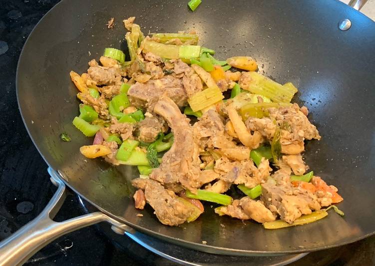 Stir fried beef/pork