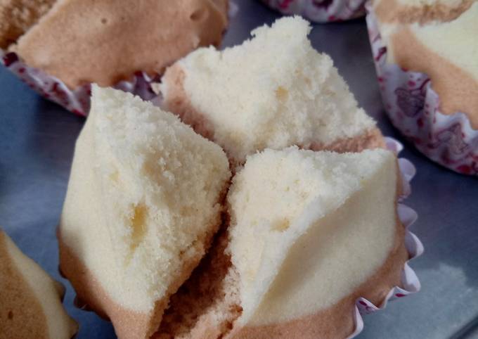 Cara Gampang Membuat Bolu Kukus Mekar Tanpa Sprite (1 telur) Anti Gagal