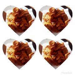 Panfried onion fritters A picture of Panfried onion fritters.