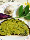 Whole Grain Four-Cereal Bread Bruschetta with Avocado Spread