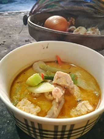 Easy Steps to Prepare Lodeh tempe kacang panjang labu siam the So Delicious So Delicious